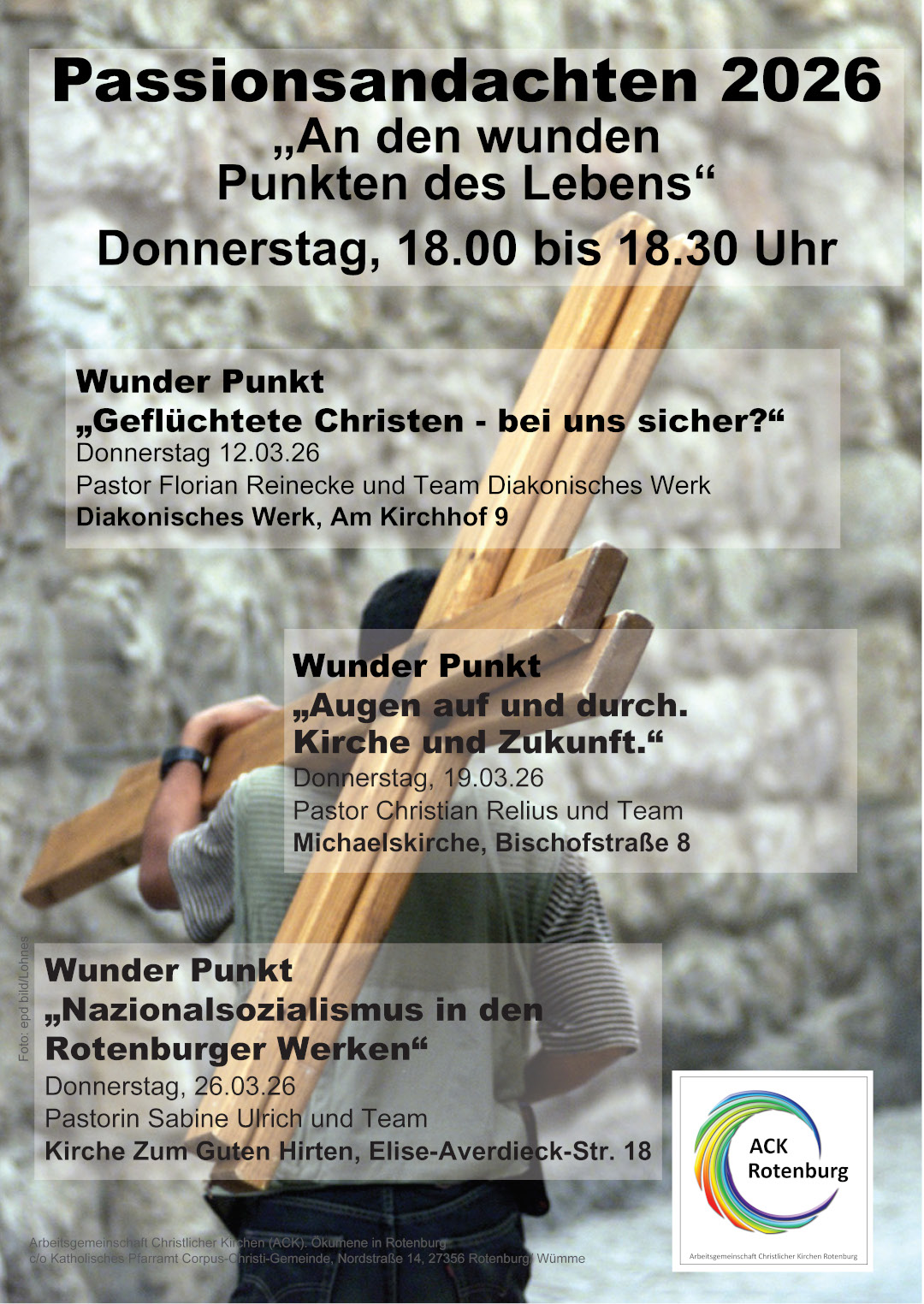 Andachten an den wunden Punkten des Lebens 2065